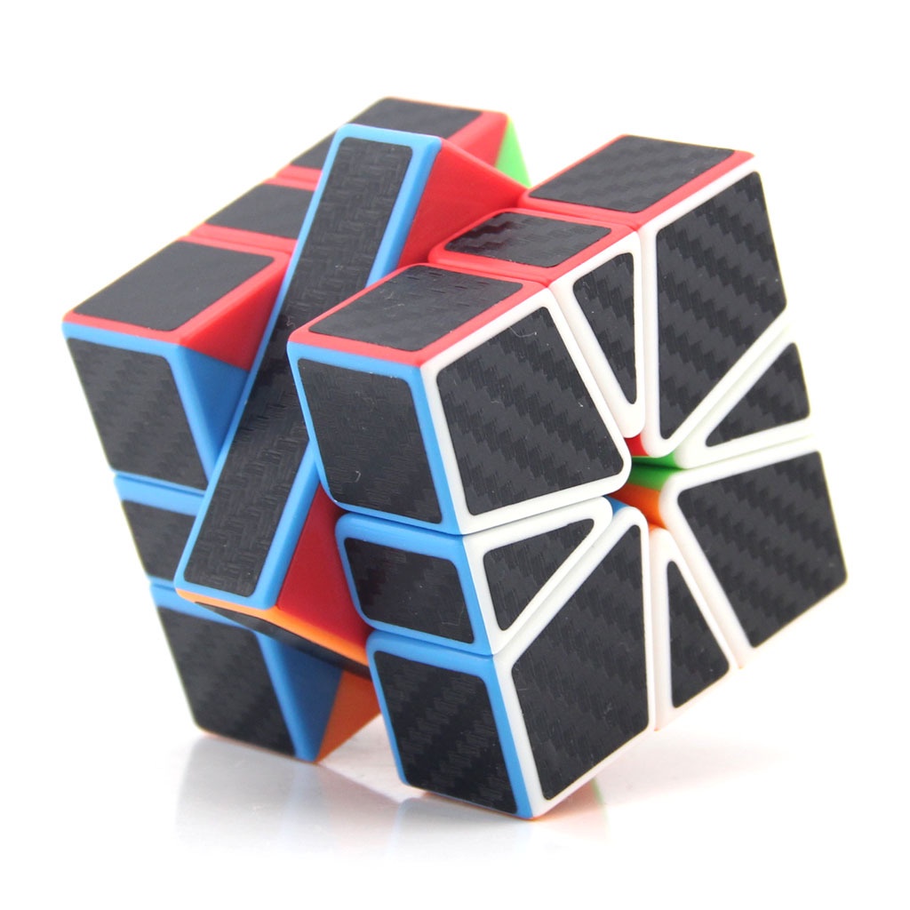 ✔️✔️ Khối Rubik Square -1 SQ-1 Rubik Biến Thể 6 Mặt DÁN CARBON FN1010 - XOAY TRƠN MƯỢT