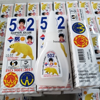 Keo dán 502 siêu dính hiệu Gấu trắng-Nhật Quang