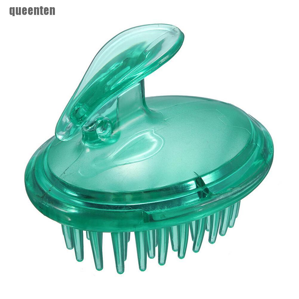 [Hàng mới về] Lược silicon gội đầu chải tóc mát xa cơ thể linh hoạt