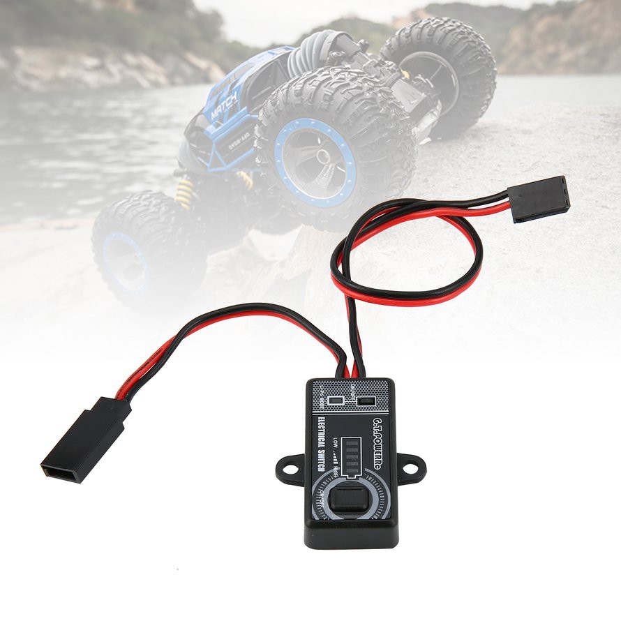 Công tắc sạc pin với màn hình LCD cho máy bay Quadcopter/ xe điều khiển từ xa
