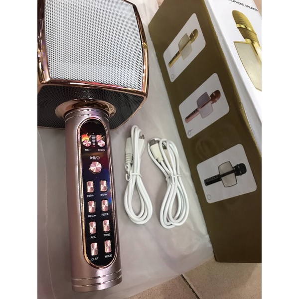 Micro Karaoke Bluetooth Cầm Tay,Âm Thanh Chuẩn
