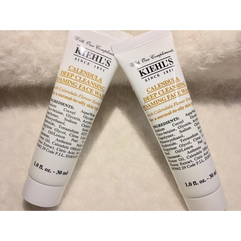 Sữa rửa mặt Kiehl’s hoa cúc mini 30ml chuẩn chính hãng mỹ phẩm Store Tami
