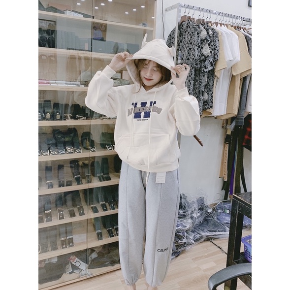 Hoodie nỉ sừng hot cute | BigBuy360 - bigbuy360.vn