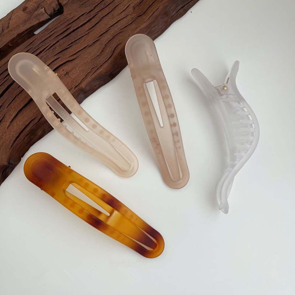 Kẹp Tóc Mỏ Vịt Bằng Acrylic Nhiều Màu Sắc Phong Cách Hàn Quốc Cổ Điển Dành Cho Nữ