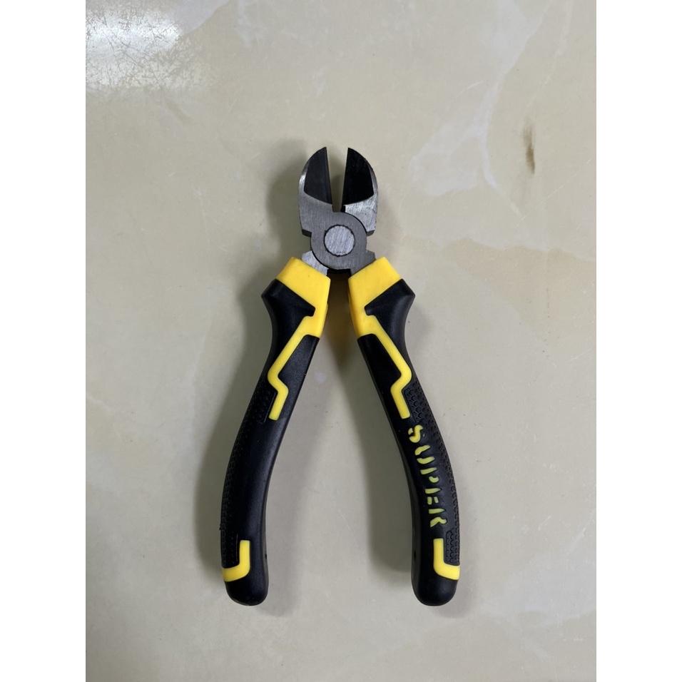 Kìm cắt điện HD số 6, Cầm chắc tay, lực cắt mạnh, sắt bén