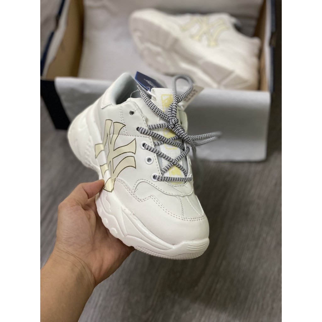 ⚡️GIÁ SỐC⚡️[Ảnh thật do shop tự chụp 100%] Giày MLB NY Vàng Cao Cấp Tăng Chiều Cao fullbox | BigBuy360 - bigbuy360.vn