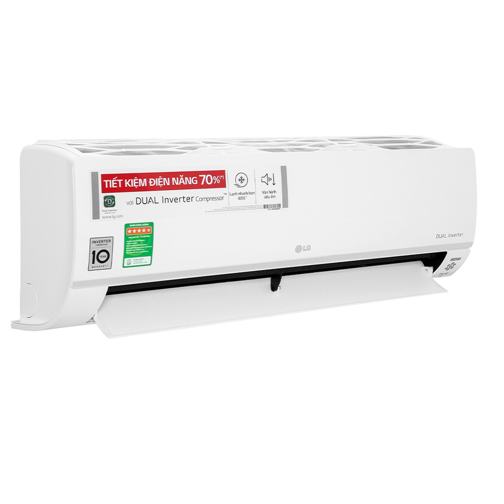 { GIÁ SỈ ) V10API1-MIỄN PHÍ CÔNG LẮP ĐẶT-Máy lạnh LG Inverter 1 HP V10API1 Mới 2021