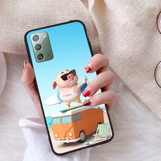 Ốp lưng samsung galaxy note 20 viền dẻo tpu bst heo con