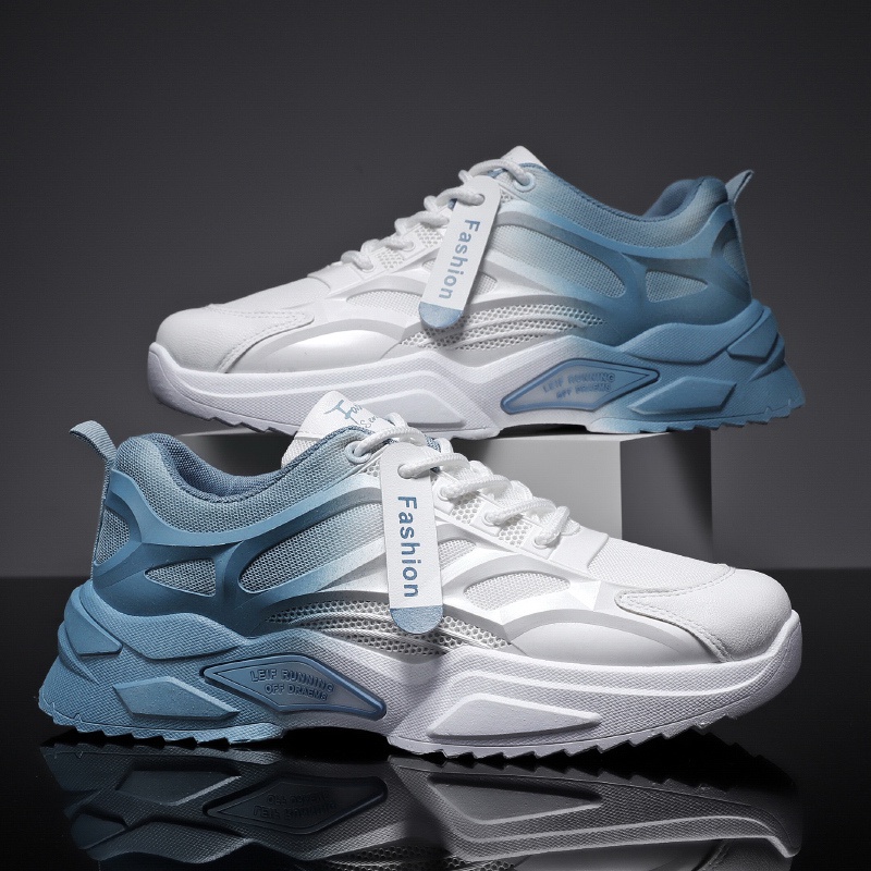 Giày thể thao đế dày phối màu gradient size 42/43 44 cho nam Q622