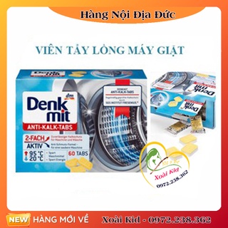 [CẢ HỘP 60v] VIÊN TẨY LỒNG GIẶT DENKMIT ĐỨC