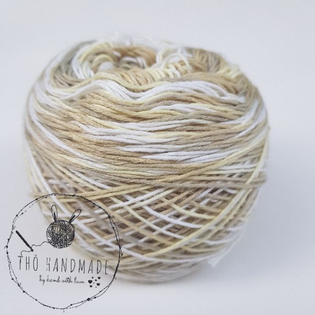 Sợi len Việt Nam 1mm Màu Loang