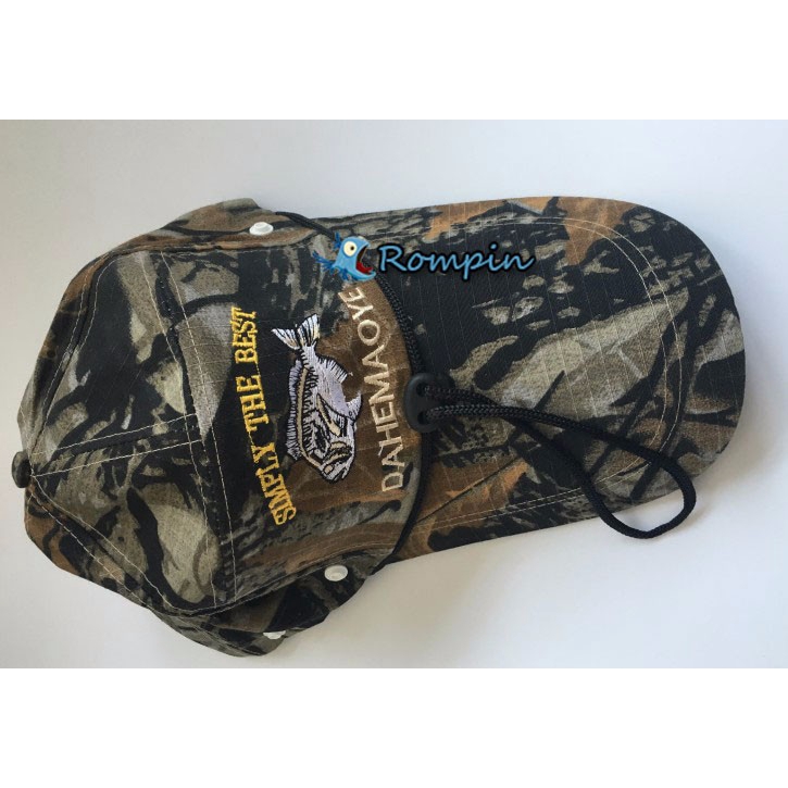 Nón vành rộng họa tiết rằn ri chống tia UV chống thấm nước thời trang mùa hè cho nam