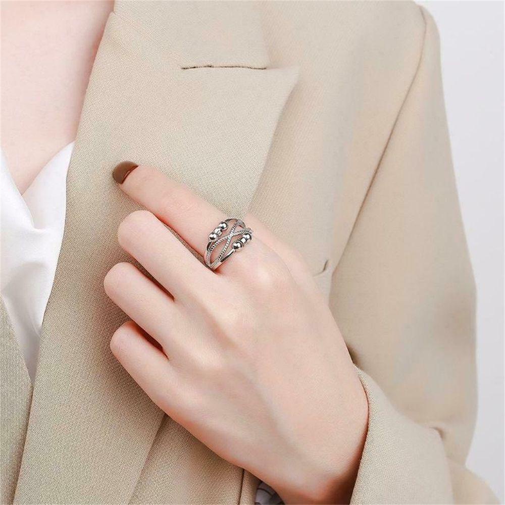 Nhẫn Giúp Giảm Căng Thẳng, Lo Lắng|Con Quay Đồ Chơi Spinner GiúP GiảM Stress