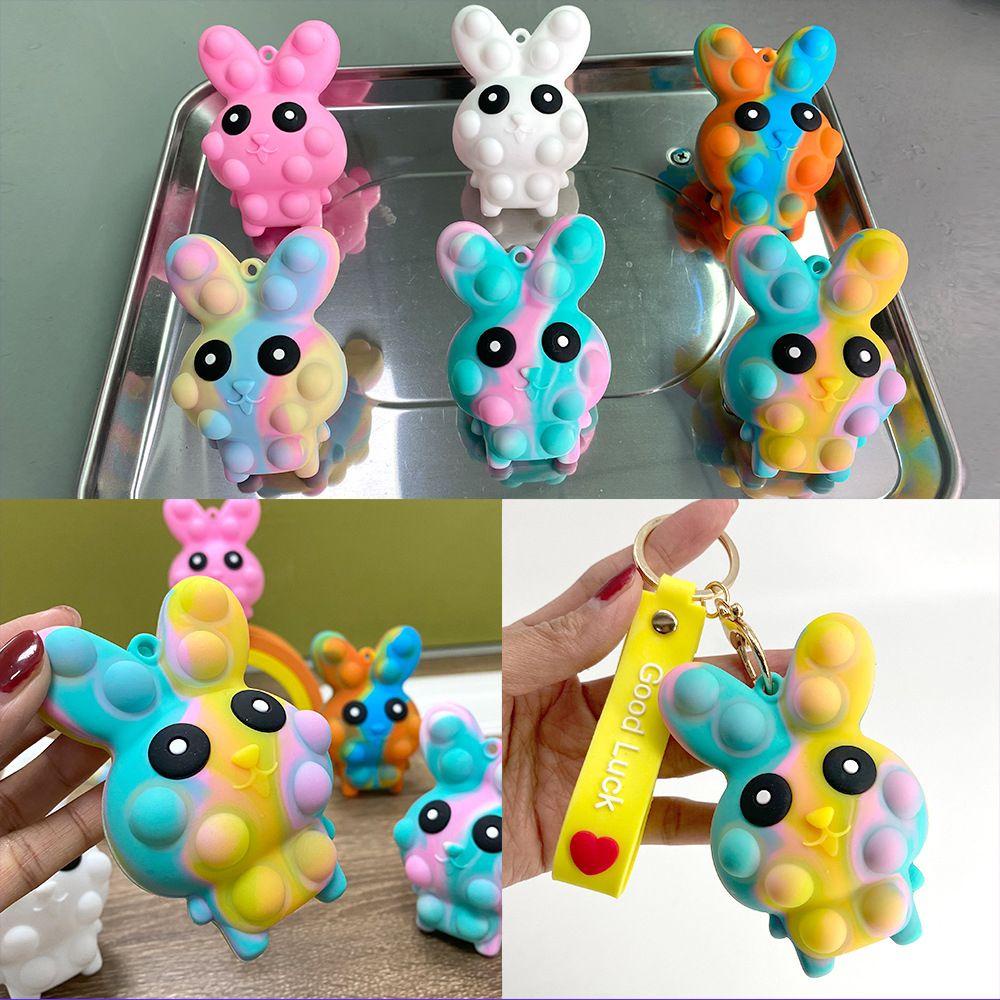 KRNY Móc Khóa Gắn Con Quay Đồ Chơi Fidget Spinner 3D GiúP GiảM Stress