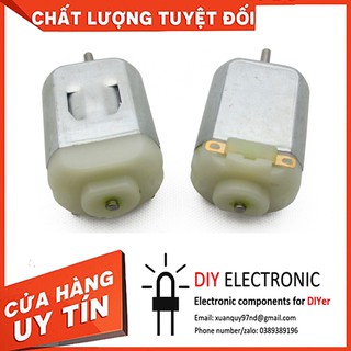 Động cơ đồ chơi 130 dùng để chế xe, thuyền, quạt mini