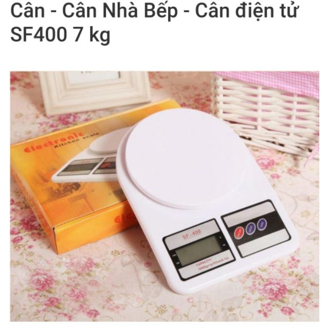 CÂN ĐIỆN TỬ NHÀ BẾP 7KG