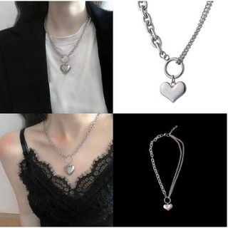 Dây Chuyền Mặt Hình Trái Tim Thời Trang Cho Nữ