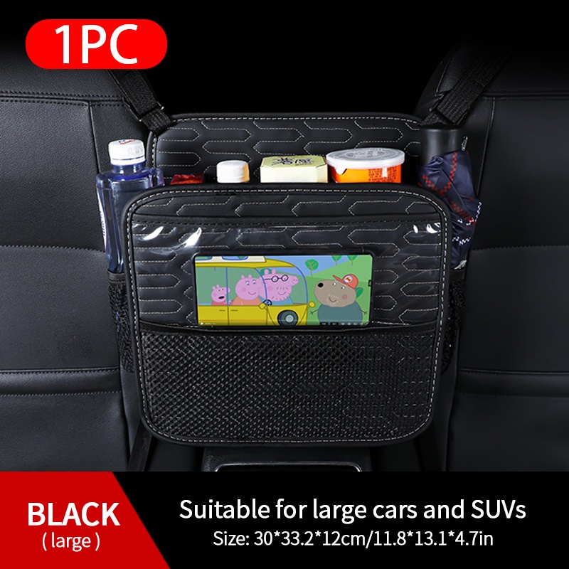 Túi lưới đựng đồ SEAMETAL gắn ghế trên ô tô túi đa chức tiện dụng