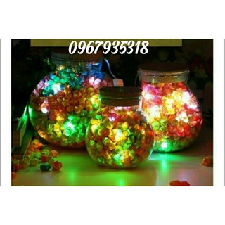 Lọ thuỷ tinh đựng sao giấy