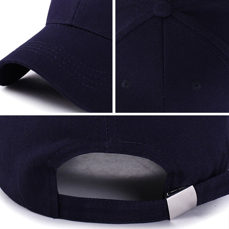 Mũ Lưỡi Trai Unisex Thêu Chữ Bằng Cotton
