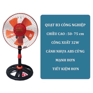 [QUẠT 220V-Freeship50k] Quạt lỡ mini B3 Công Nghiệp Hanvina loại 1 tốt