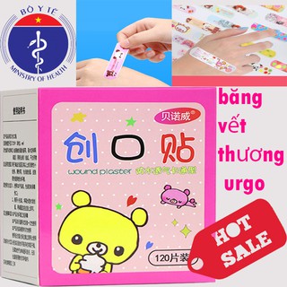 [ FREESHIP 5K ] Băng y tế urgo băng urgo băng dán vết thương ❤ HIỆU WINMAX ❤ hộp 100 chính hãng ❤ băng gâu ❤
