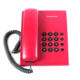 Điện thoại bàn Panasonic KX-TS500MX màu đỏ