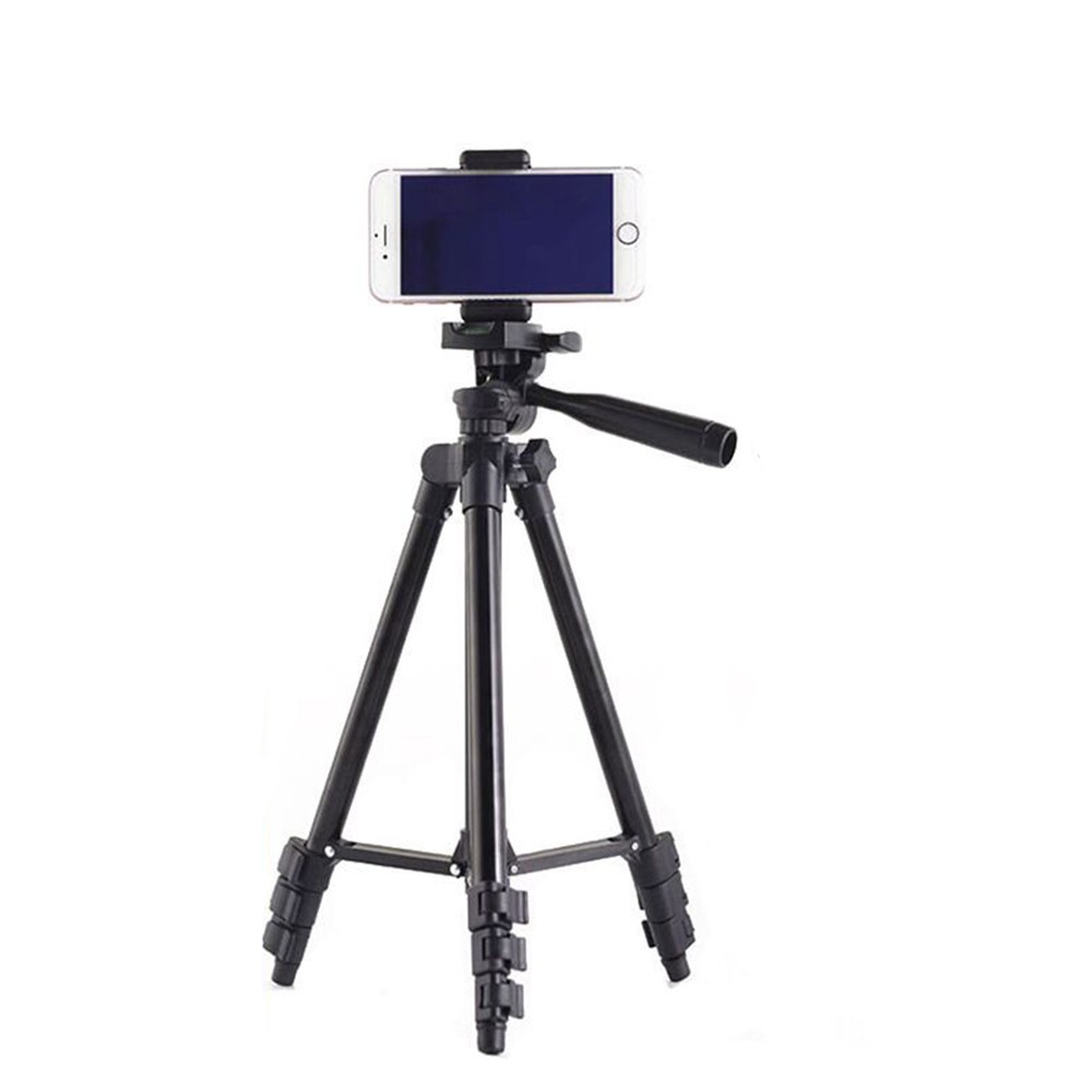 【Ready】 Portable Professional Adjustable Camera Tripod Stand Mount+Cell Phone Holder imercado