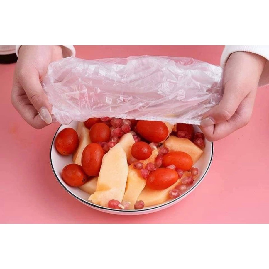 Màng bọc thực phẩm co giãn túi gấu set 100 cái
