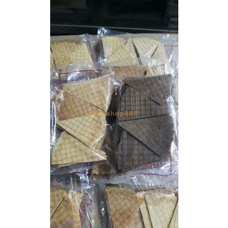 1 Kg Bánh quế tam giác| Bánh quế trang trí kem
