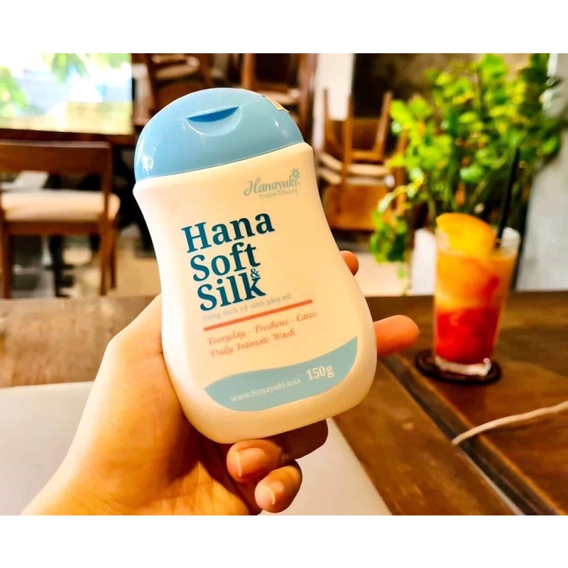 [Combo 3 Chai] Dung Dịch Vệ Sinh Hana Soft &amp; Silk - Hanayuki 150g