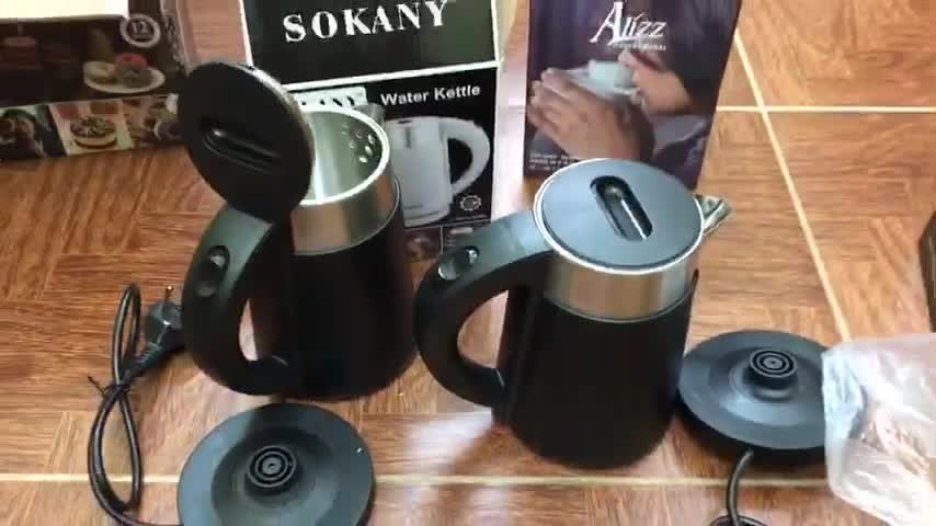 Ấm Đun Nước Siêu Tốc Dung Tích SOKANY 1L Nhanh Sôi