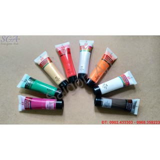 [Sale-off] Màu Acrylic Nhật Bản SAKURA tuýp nhỏ 20ml (Nhóm 1)