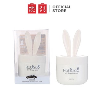 Sáp thơm xe hơi Miniso đầu thỏ - Hàng chính hãng