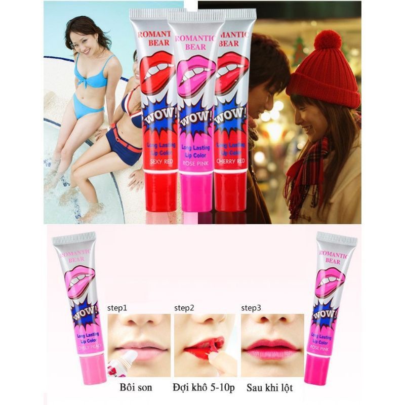 24 Son Xăm Chỉ 5.9k Cho Sỉ [New Full Tem Korea]