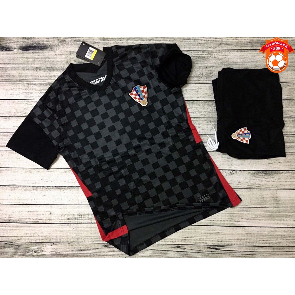 Áo Bóng Đá Đội Tuyển Croatia - Nhiều Màu - Chuẩn Mẫu Thi Đấu - Vải Polyester Thái Gai Lưới