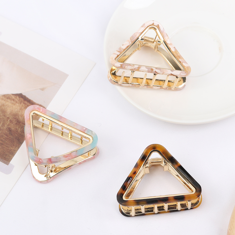 Kẹp tóc càng cua kim loại giữ chắc chắn thời trang dành cho nữ