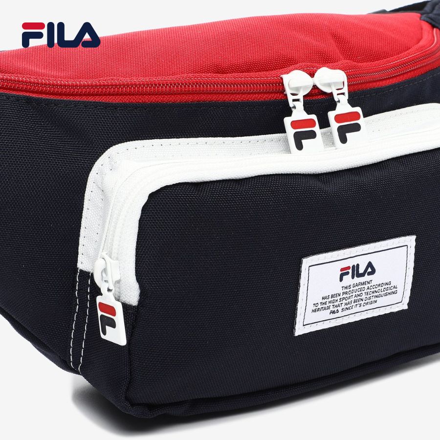 Túi đeo hông unisex Fila Color Blocking - FS3BCD6351X-INA (37x15x4.5cm)