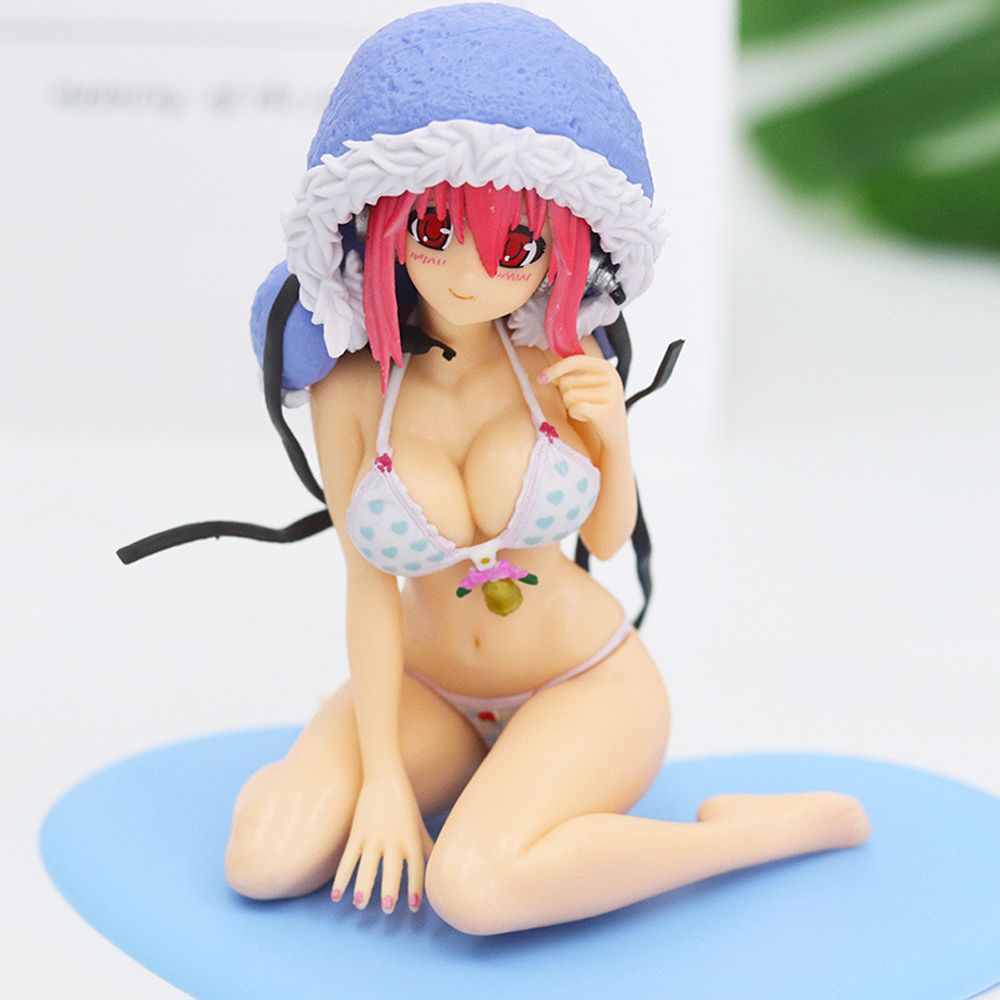 Mô hình nhân vật Sonico bằng chất liệu PVC nhiều màu tùy chọn dùng để trang trí bánh kem