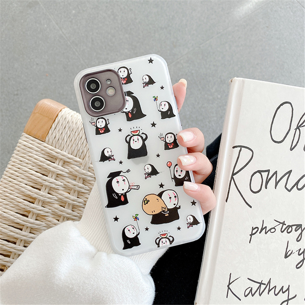 Ốp lưng điện thoại bằng TPU mềm hình Totoro hoạt hình cho IPhone 12pro max 12mini 11Pro Max XS Max XR SE 2020 7 8 Plus | BigBuy360 - bigbuy360.vn