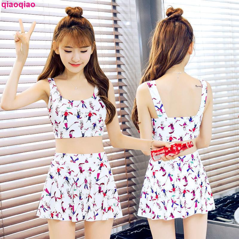 Set Đồ Bơi Hai Mảnh In Họa Tiết Phong Cách Hàn Quốc Dành Cho Nữ | BigBuy360 - bigbuy360.vn