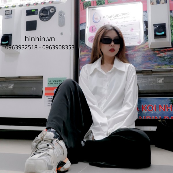 Áo sơ mi form rộng HAF05 Hỉn Hỉn store
