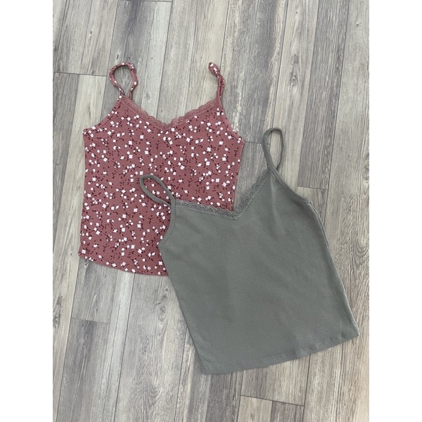 Áo Hai Dây Pink Rose