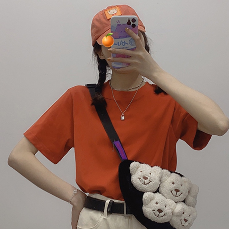 Mũ Lưỡi Trai Thêu Họa Tiết Hoạt Hình Phong Cách Hàn Quốc 19091