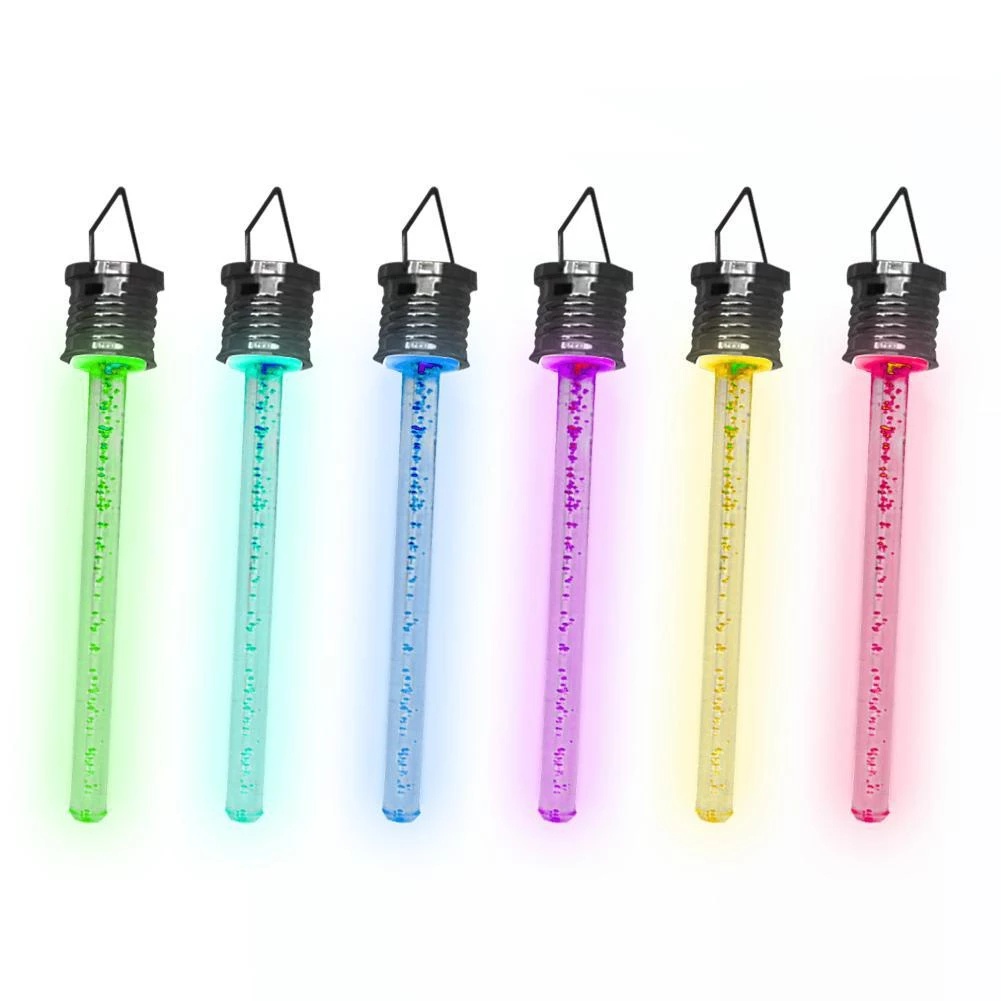 Đèn LED Thay Đổi Màu Sắc Sử Dụng Năng Lượng Mặt Trời Bằng Acrylic Chống Thấm Nước Dùng Trang Trí Tiệc Giáng Sinh