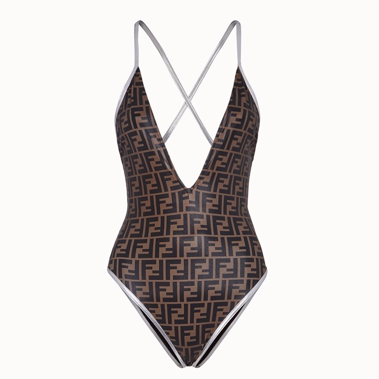 Mới Đồ Bơi Một Mảnh Màu Nâu Lycra® Áo Tắm