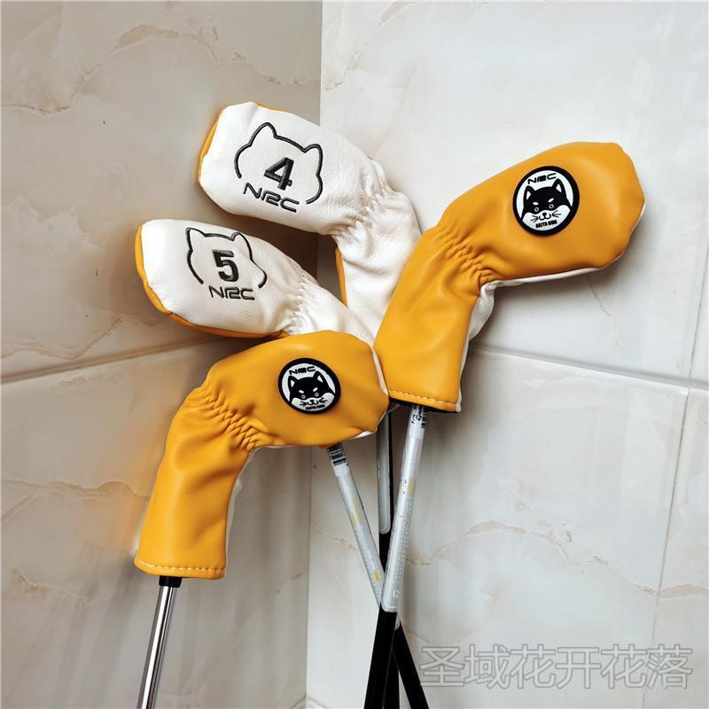 Bộ bảo vệ tay và đầu gậy golf Shiba Inu & Akita Inu, chống thấm nước, phù hợp nam nữ