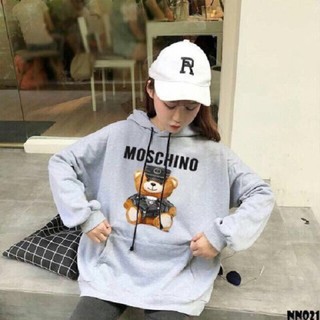 Áo hooodie hình mochino siêu cute