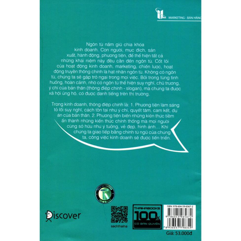 Sách Thái Hà Books - Để Ngôn Từ Trở Thành Sức Mạnh