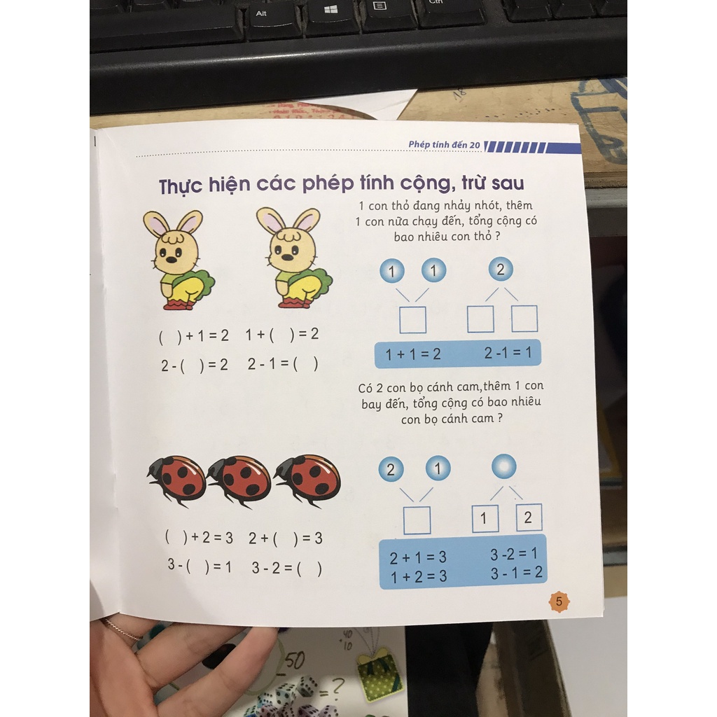 Sách - Phép tính đến 20